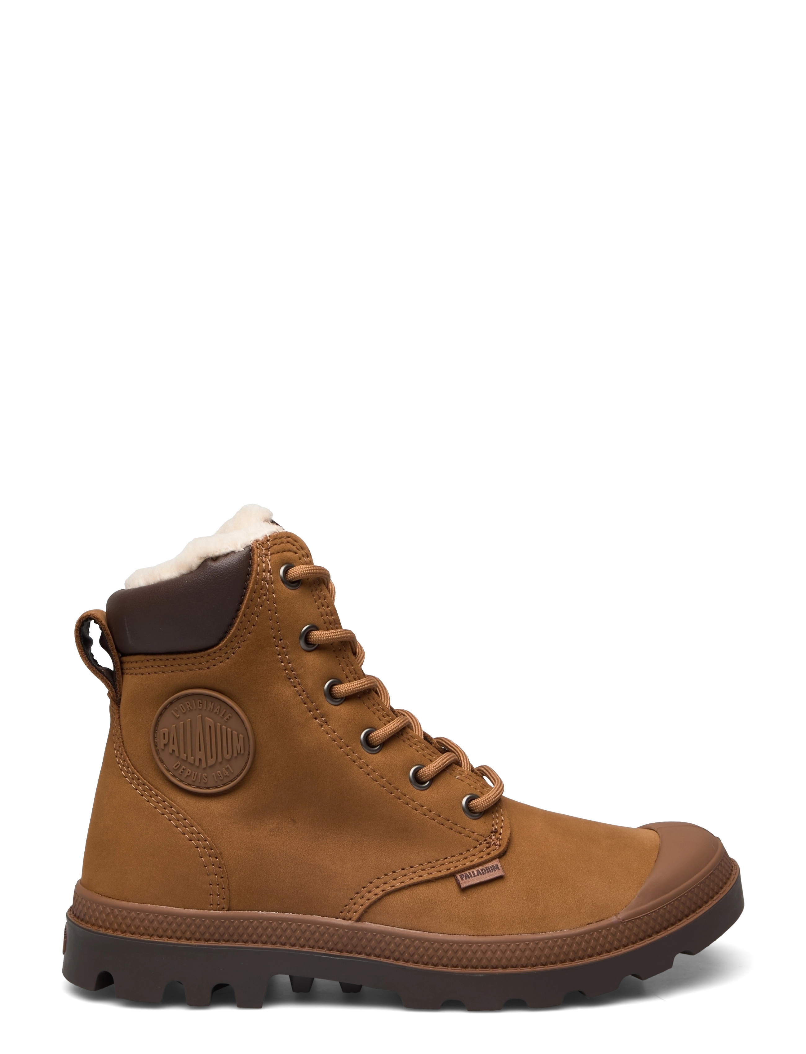 Palladium - PAMPA SPORT CUFF WPS - snørestøvler - mhgny/chclte - 1