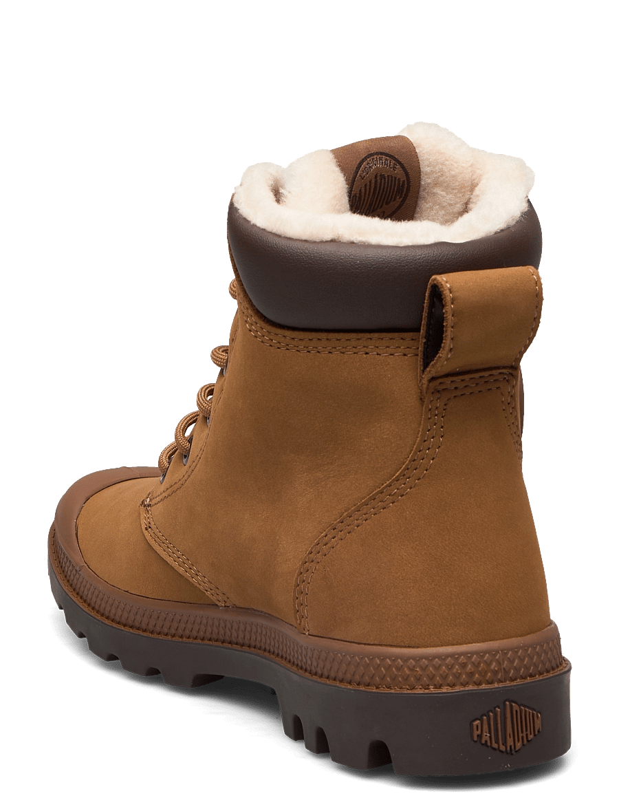 Palladium - PAMPA SPORT CUFF WPS - geschnürte stiefel - mhgny/chclte - 2