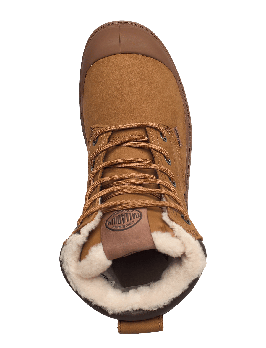 Palladium - PAMPA SPORT CUFF WPS - geschnürte stiefel - mhgny/chclte - 3