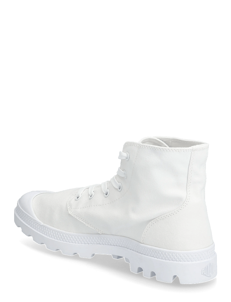 Palladium - Monochrome Hi - paeltega saapad - white - 2