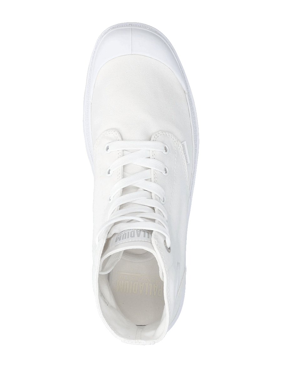 Palladium - Monochrome Hi - geschnürte stiefel - white - 3