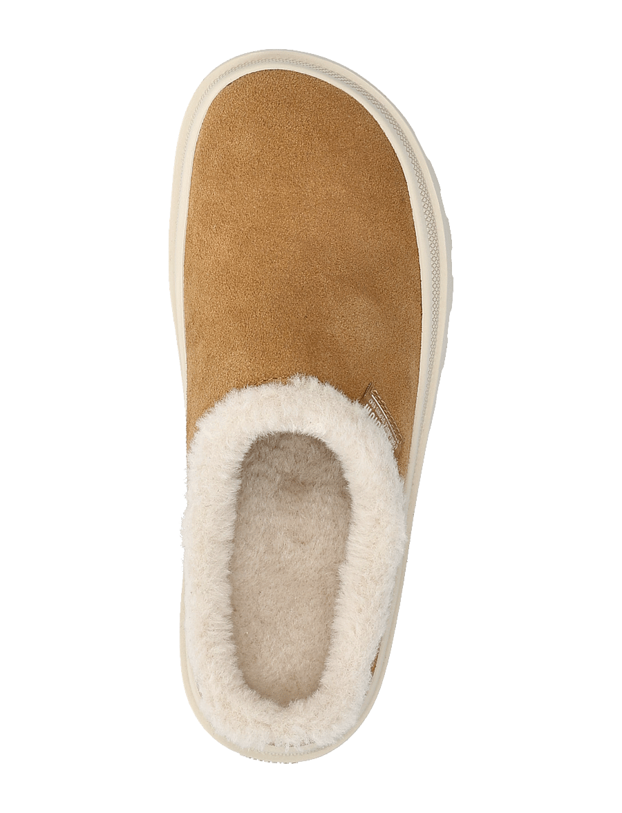 Palladium - PALLADUNE MULE WARM - flache pantoletten - dear brown - 3