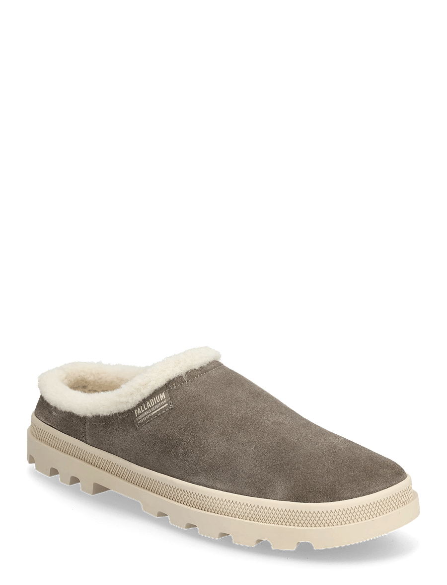 Palladium - PALLADUNE MULE WARM - platta mules - dusky green - 0