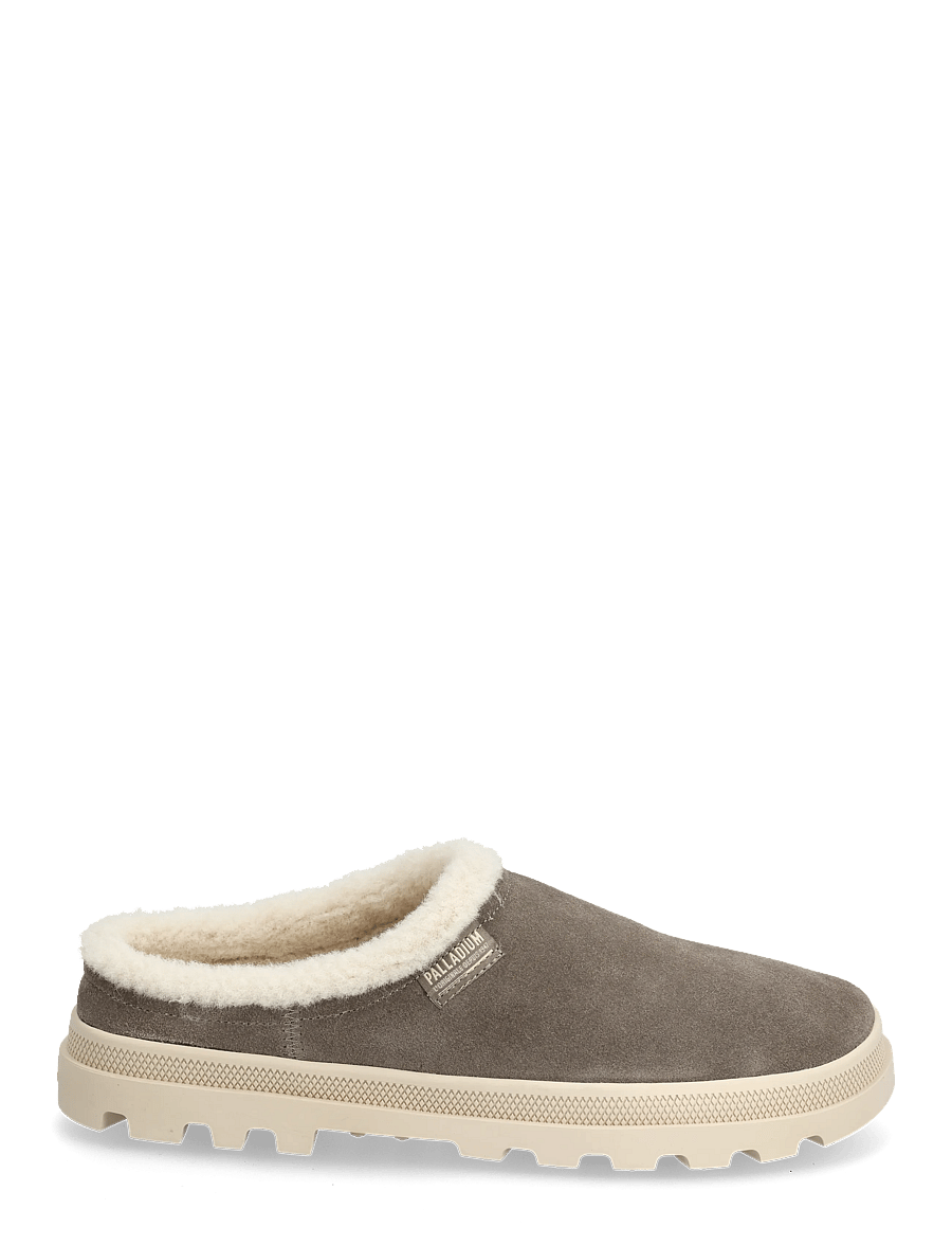 Palladium - PALLADUNE MULE WARM - platta mules - dusky green - 1