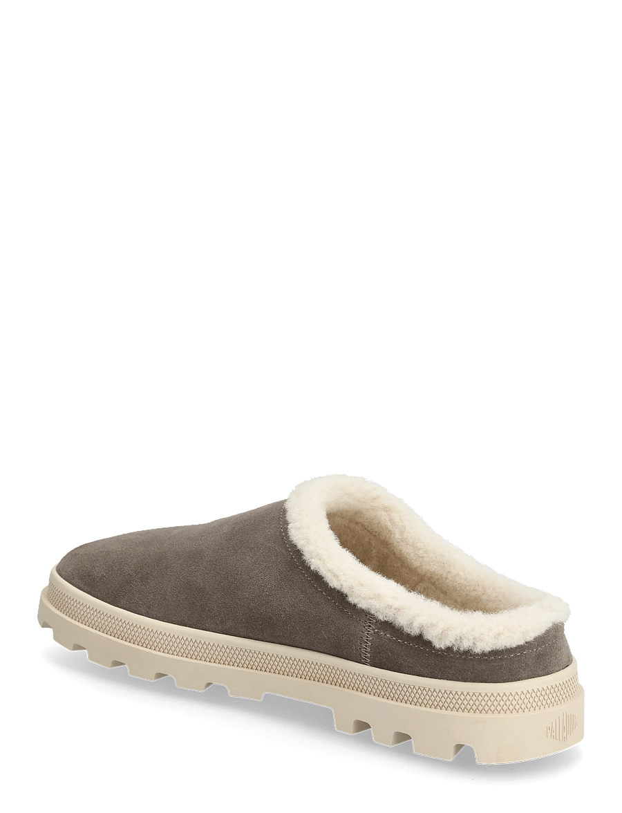 Palladium - PALLADUNE MULE WARM - platta mules - dusky green - 2