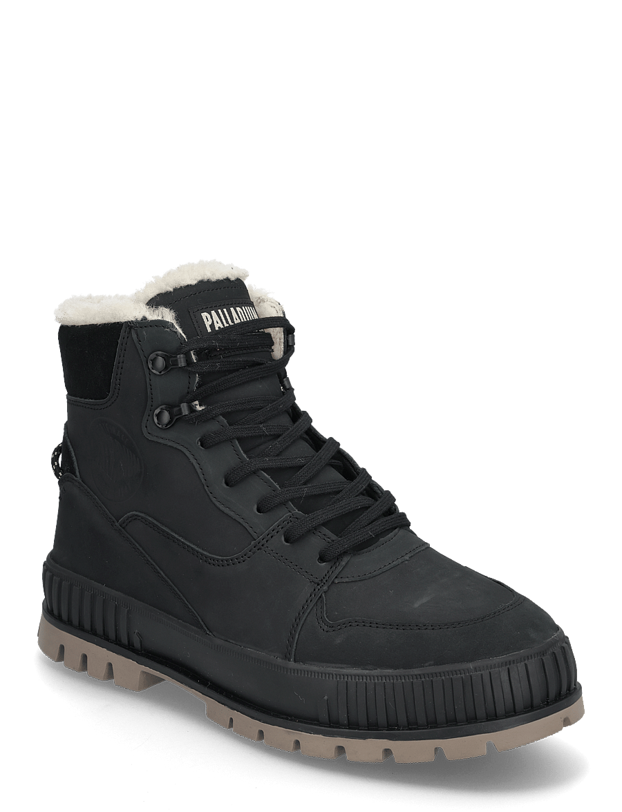 Palladium - PALLASHOCK WARM WP - geschnürte stiefel - black - 0