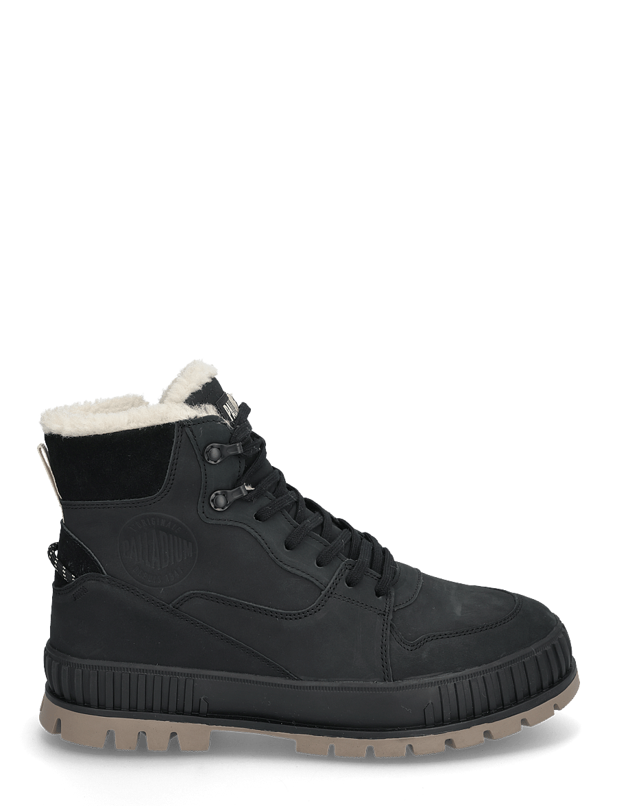 Palladium - PALLASHOCK WARM WP - geschnürte stiefel - black - 1