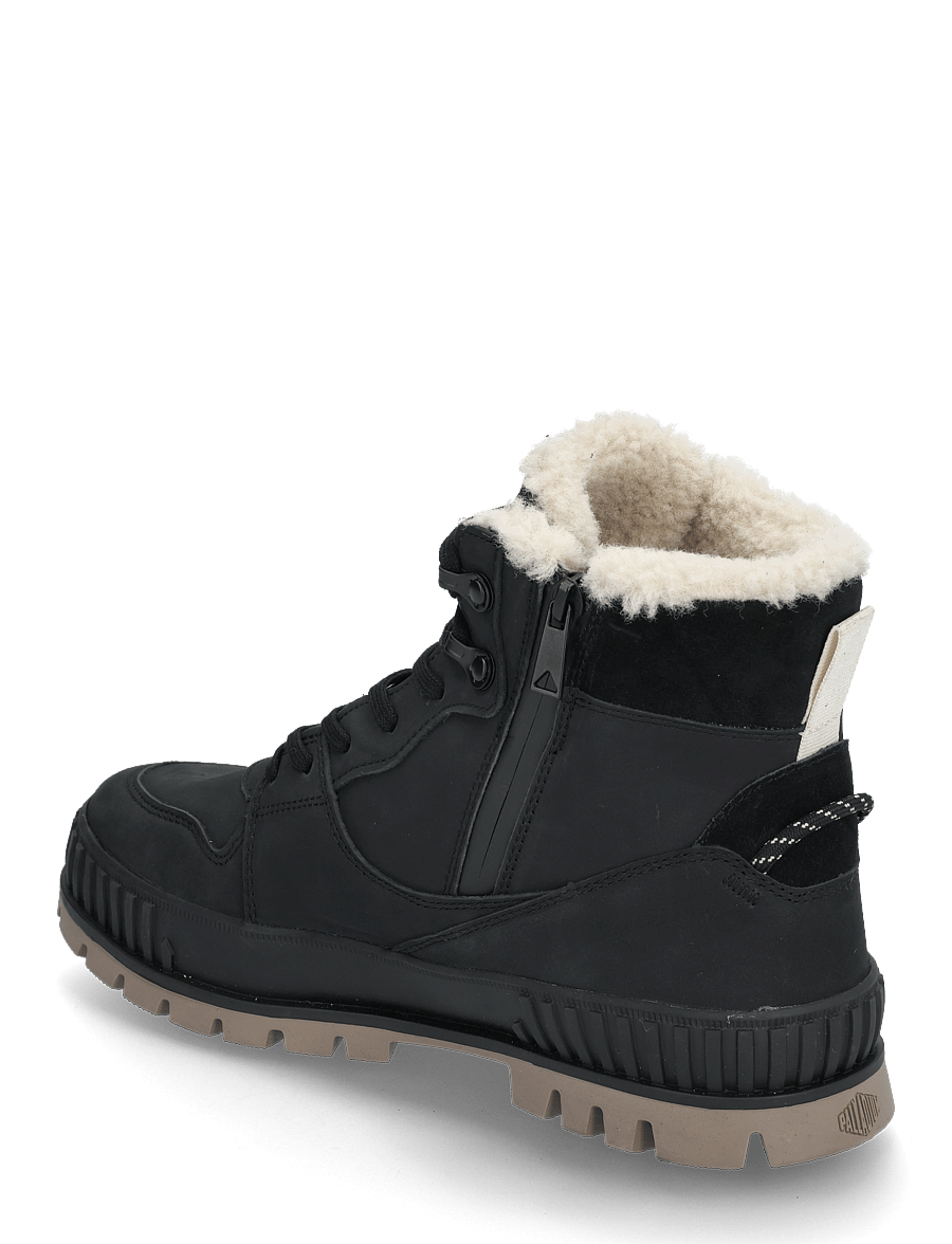Palladium - PALLASHOCK WARM WP - geschnürte stiefel - black - 2