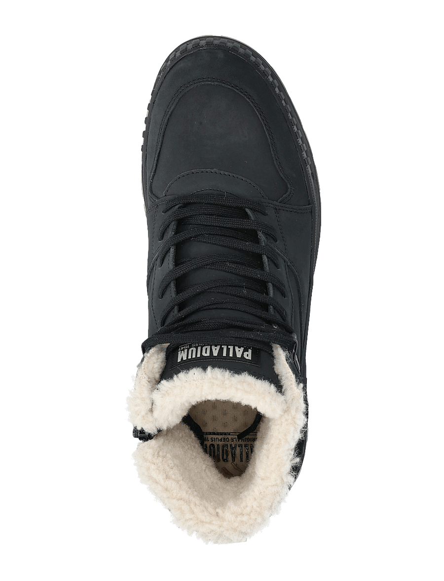 Palladium - PALLASHOCK WARM WP - geschnürte stiefel - black - 3