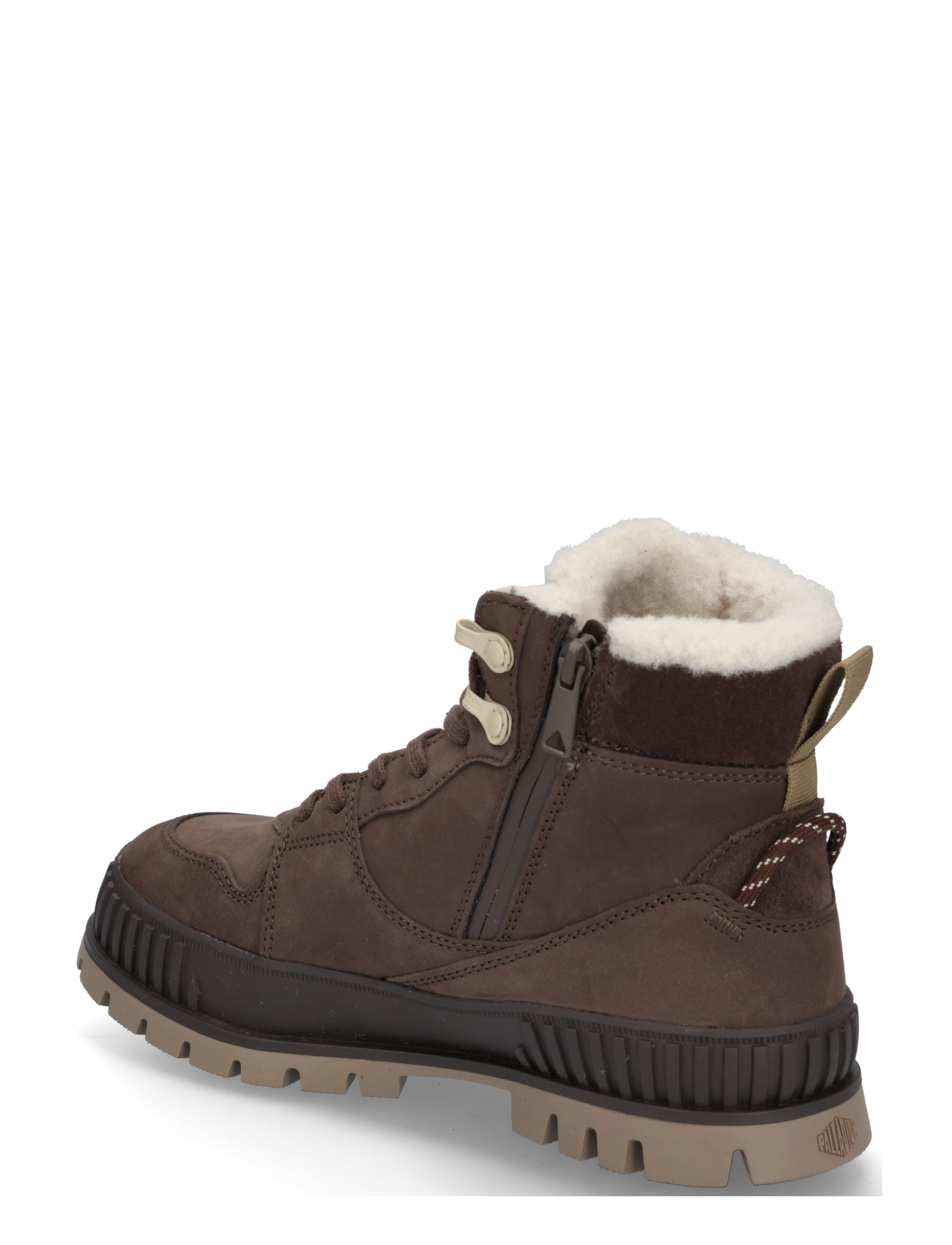 Palladium - PALLASHOCK WARM WP - geschnürte stiefel - dark cocoa - 1