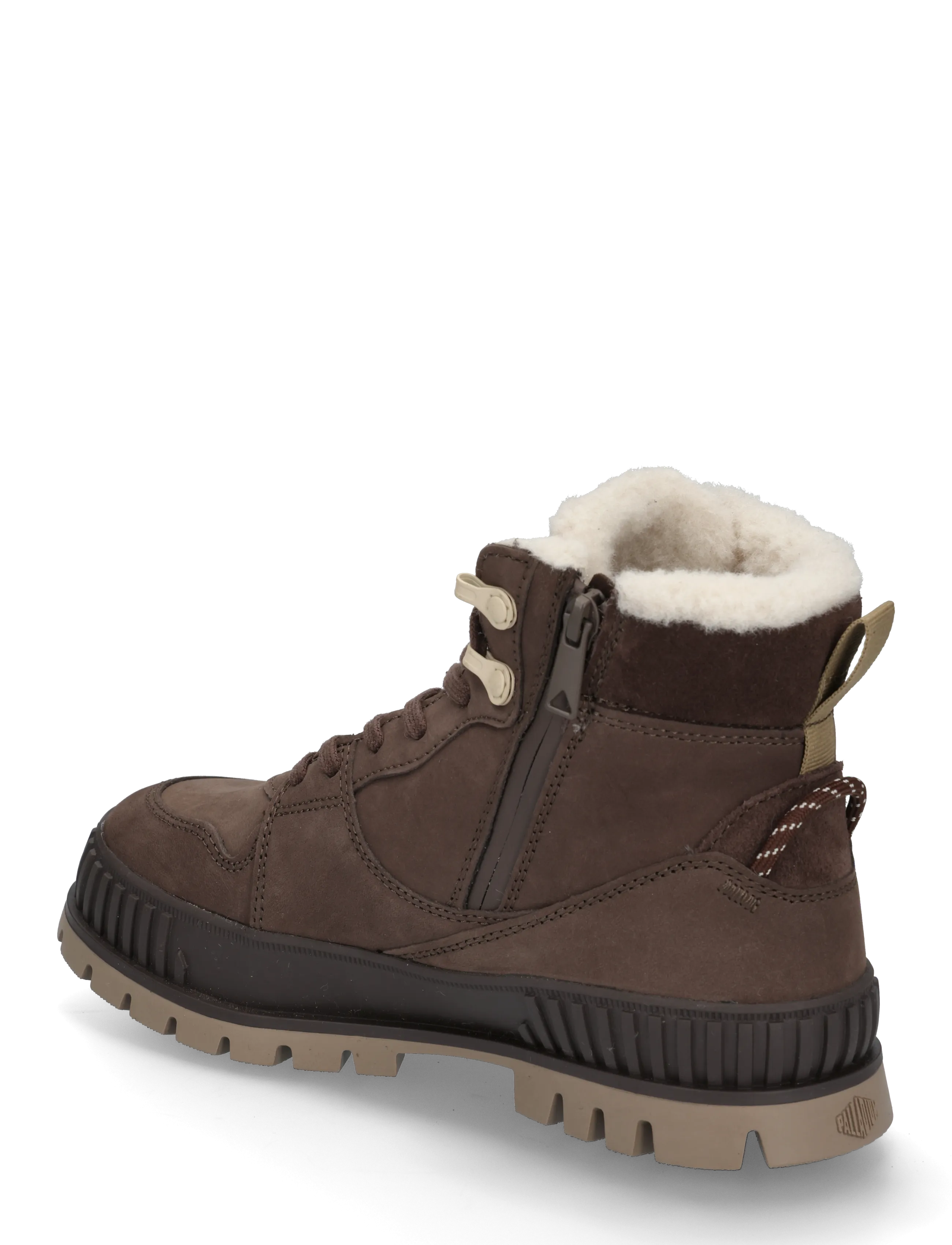 Palladium - PALLASHOCK WARM WP - snørestøvler - dark cocoa - 1