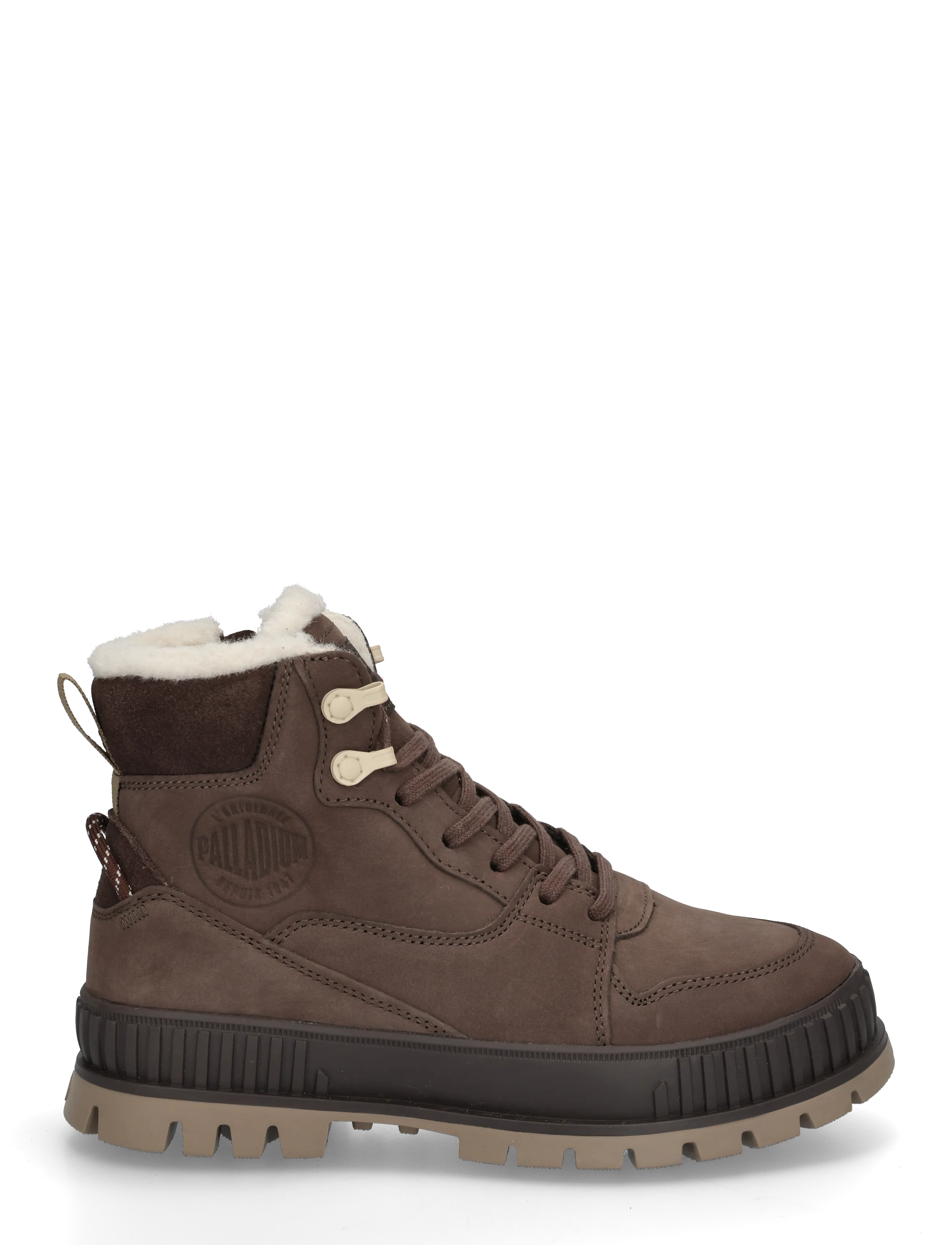 Palladium - PALLASHOCK WARM WP - snørestøvler - dark cocoa - 2