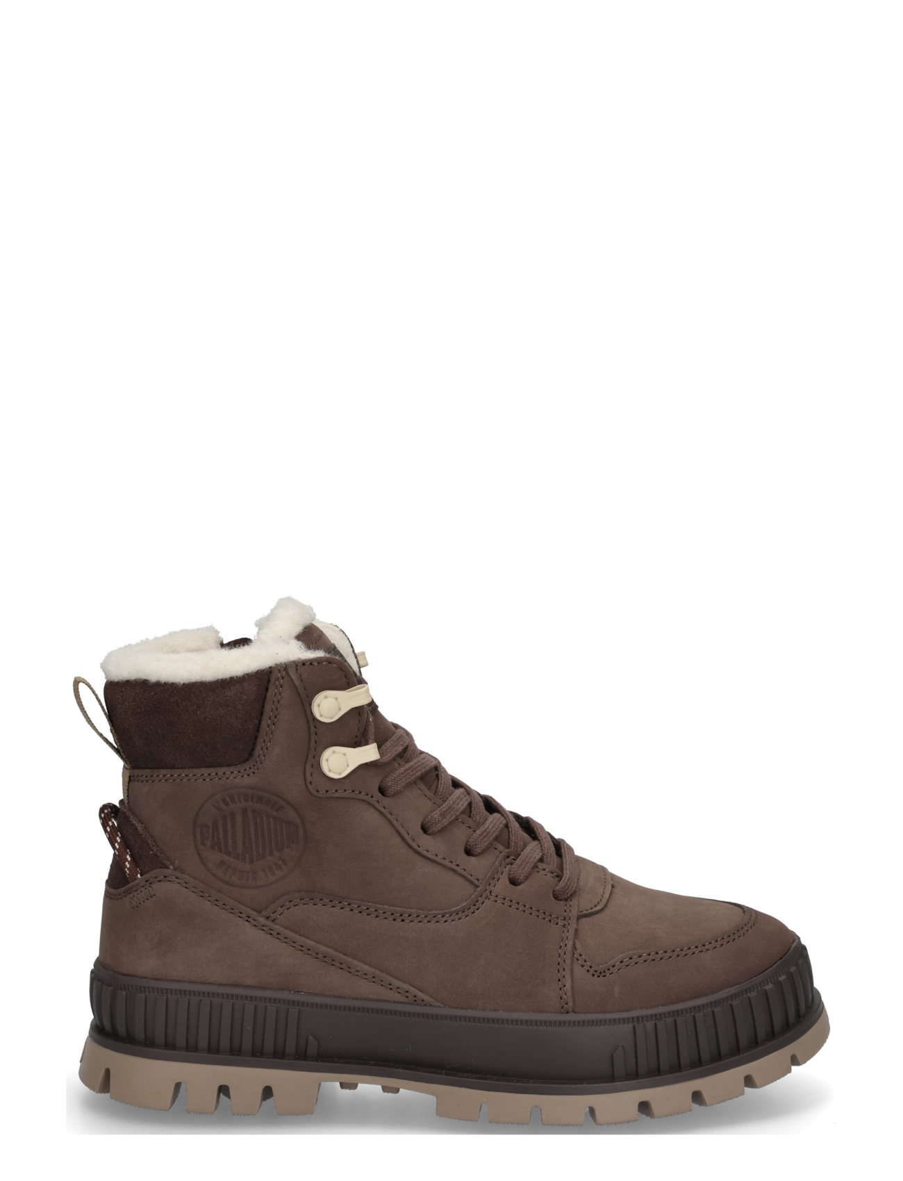 Palladium - PALLASHOCK WARM WP - geschnürte stiefel - dark cocoa - 2