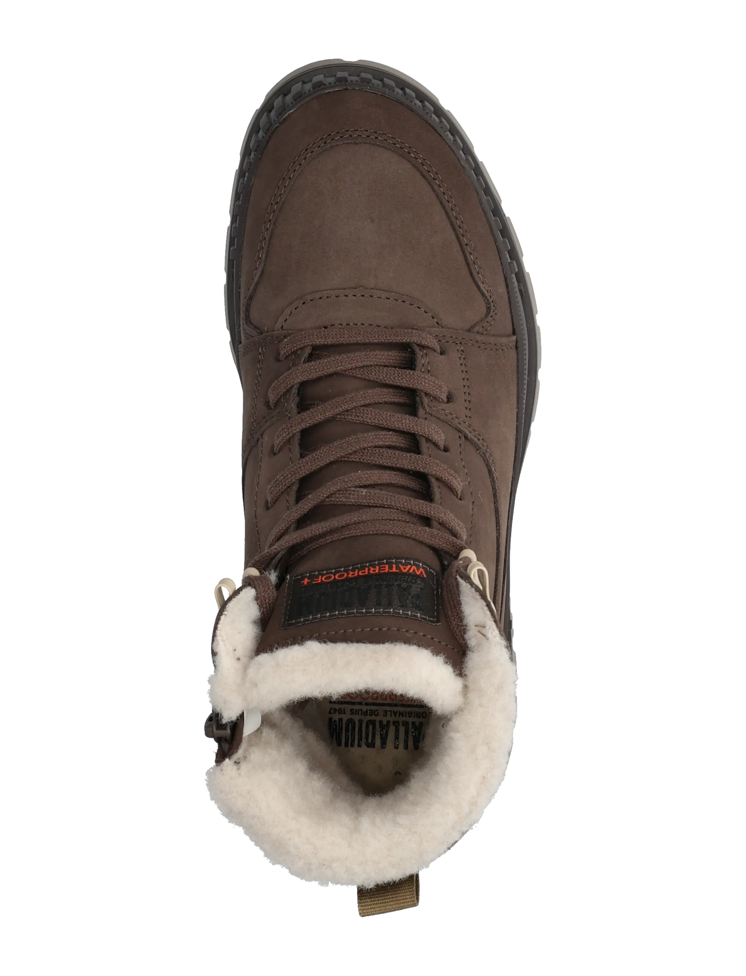 Palladium - PALLASHOCK WARM WP - snørestøvler - dark cocoa - 3