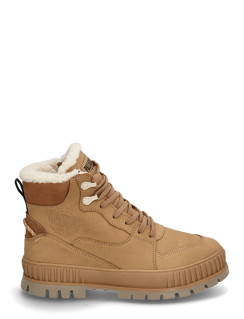 Palladium - PALLASHOCK WARM WP - geschnürte stiefel - dear brown - 1