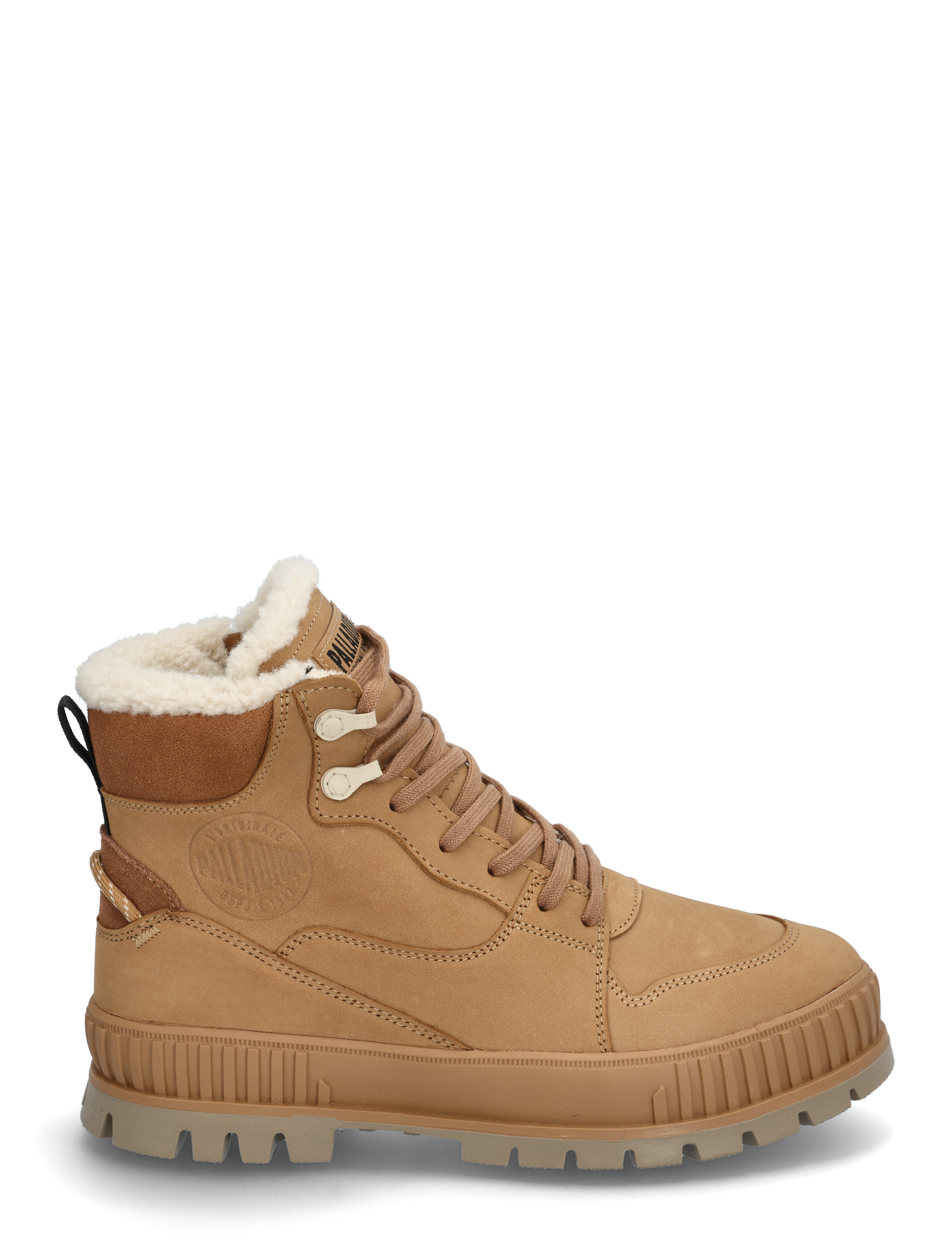 Palladium - PALLASHOCK WARM WP - snørestøvler - dear brown - 1