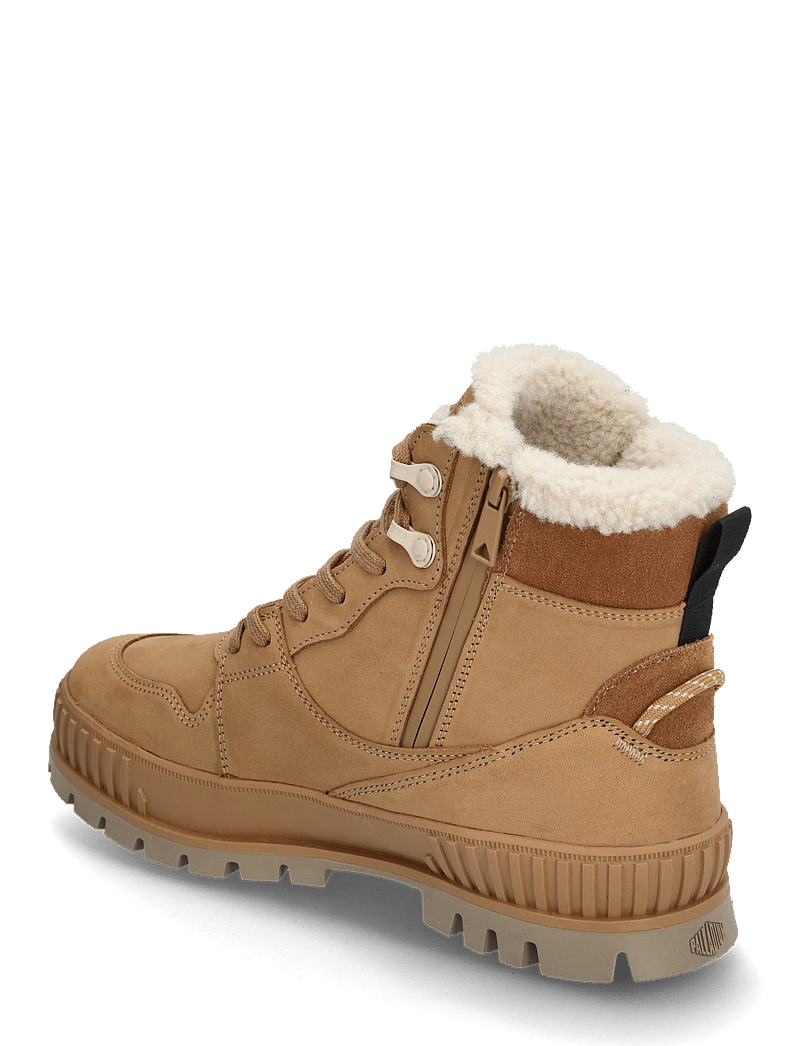 Palladium - PALLASHOCK WARM WP - geschnürte stiefel - dear brown - 2