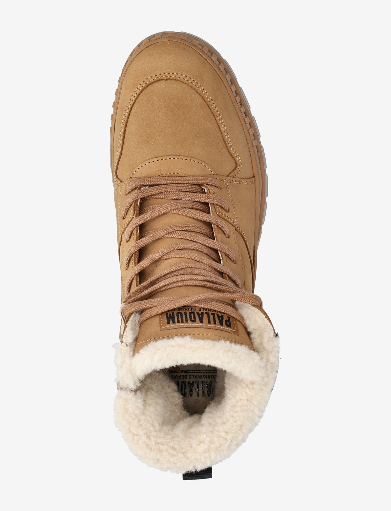 Palladium - PALLASHOCK WARM WP - geschnürte stiefel - dear brown - 3