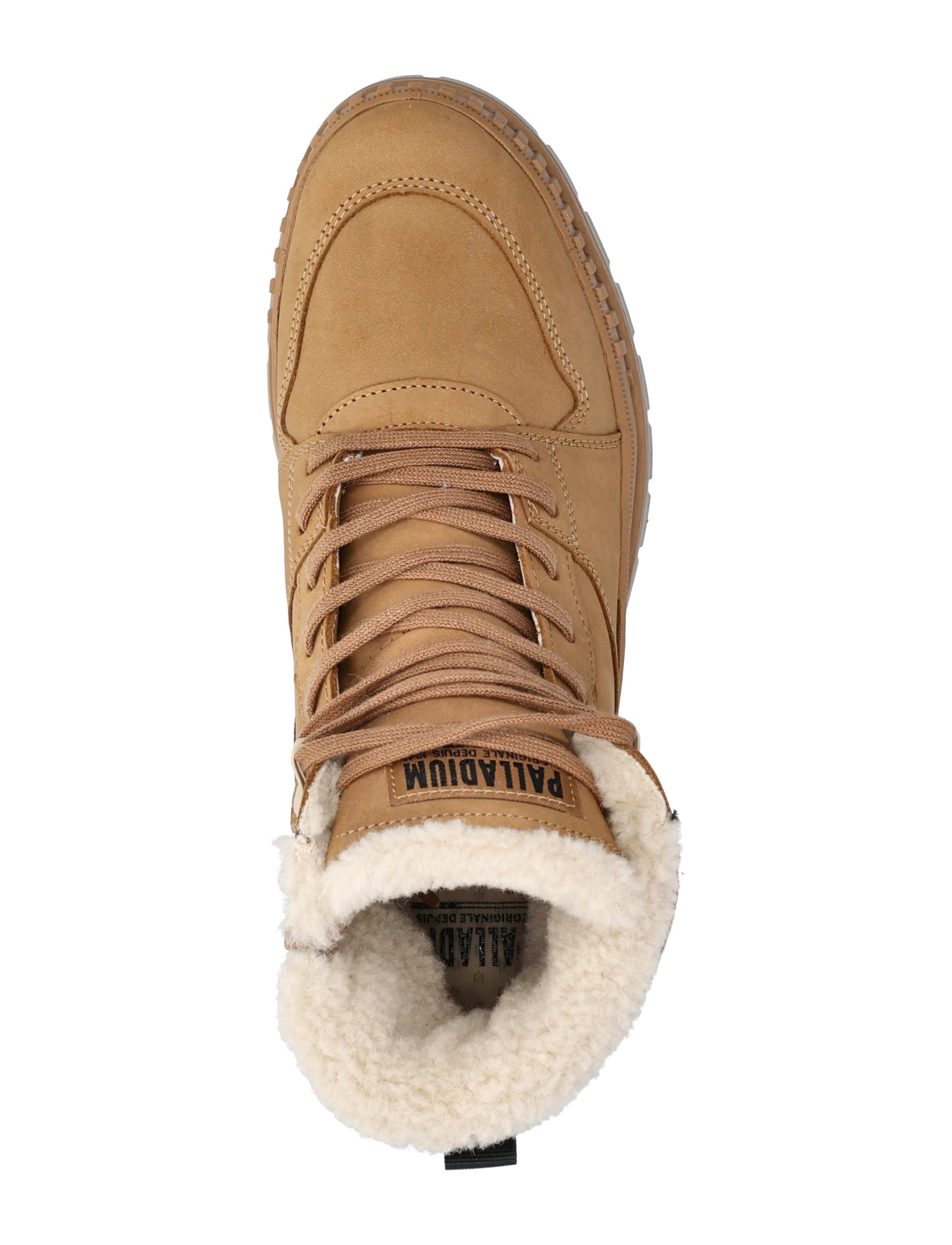 Palladium - PALLASHOCK WARM WP - snørestøvler - dear brown - 3