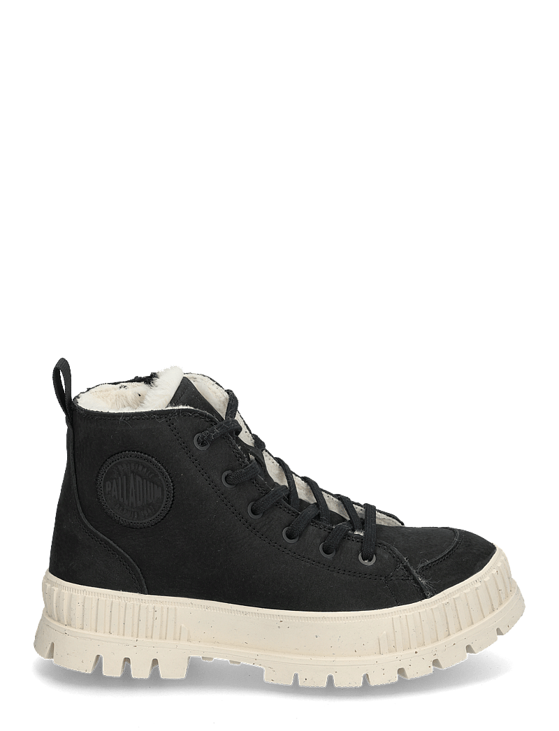 Palladium - PALLASHOCK ZIP WARM - nauhalliset nilkkurit - black - 1