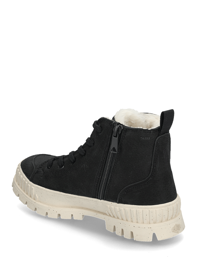 Palladium - PALLASHOCK ZIP WARM - nauhalliset nilkkurit - black - 2