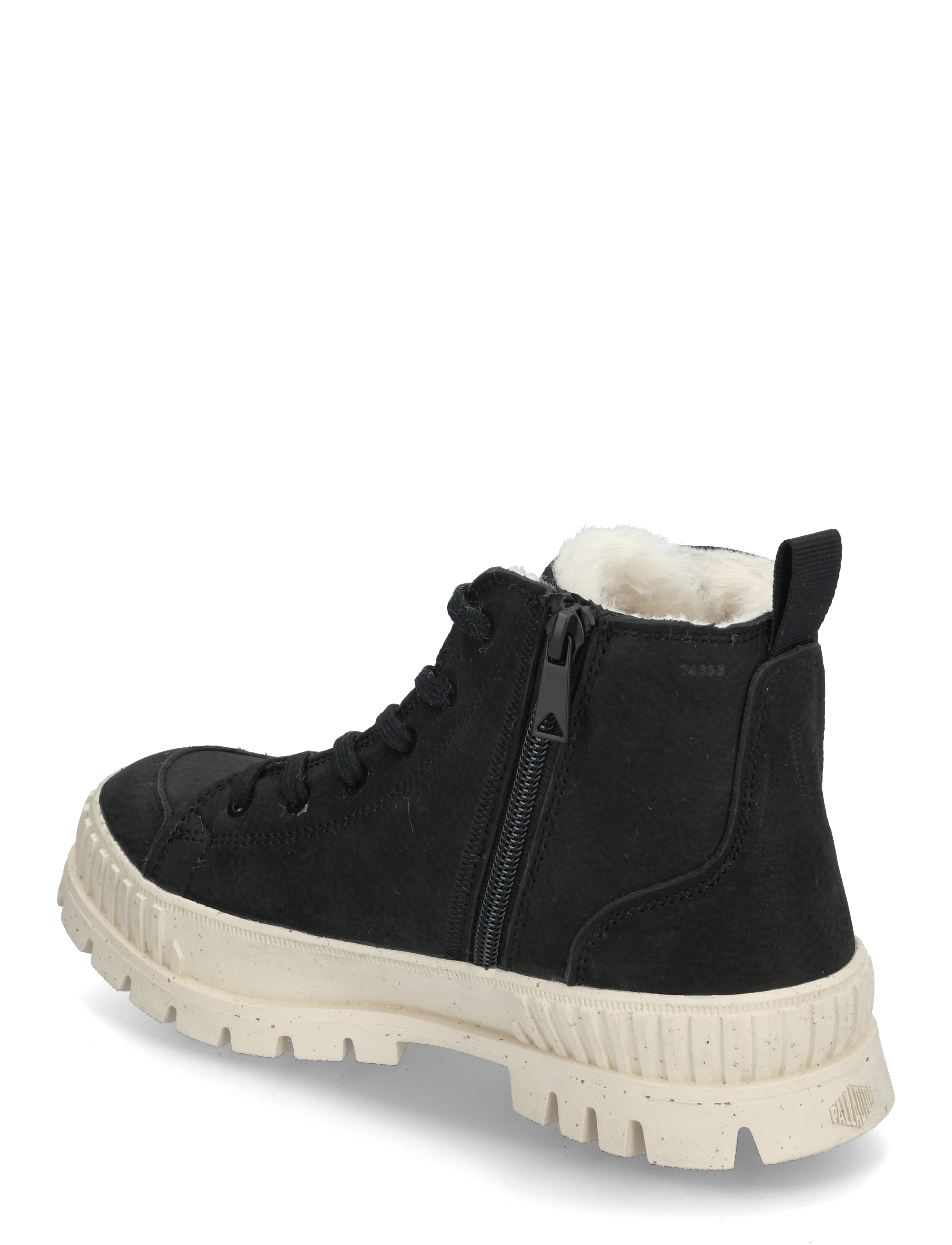 Palladium - PALLASHOCK ZIP WARM - nauhalliset nilkkurit - black - 2