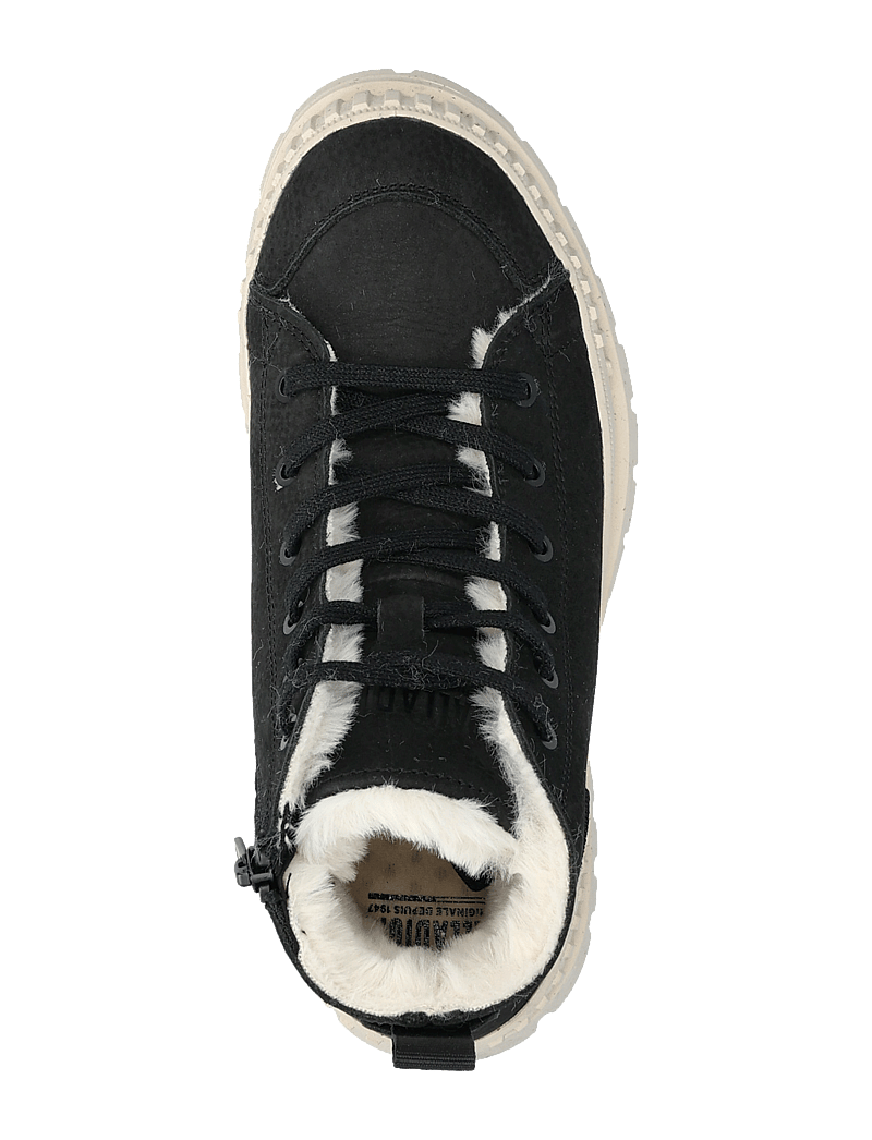 Palladium - PALLASHOCK ZIP WARM - nauhalliset nilkkurit - black - 3