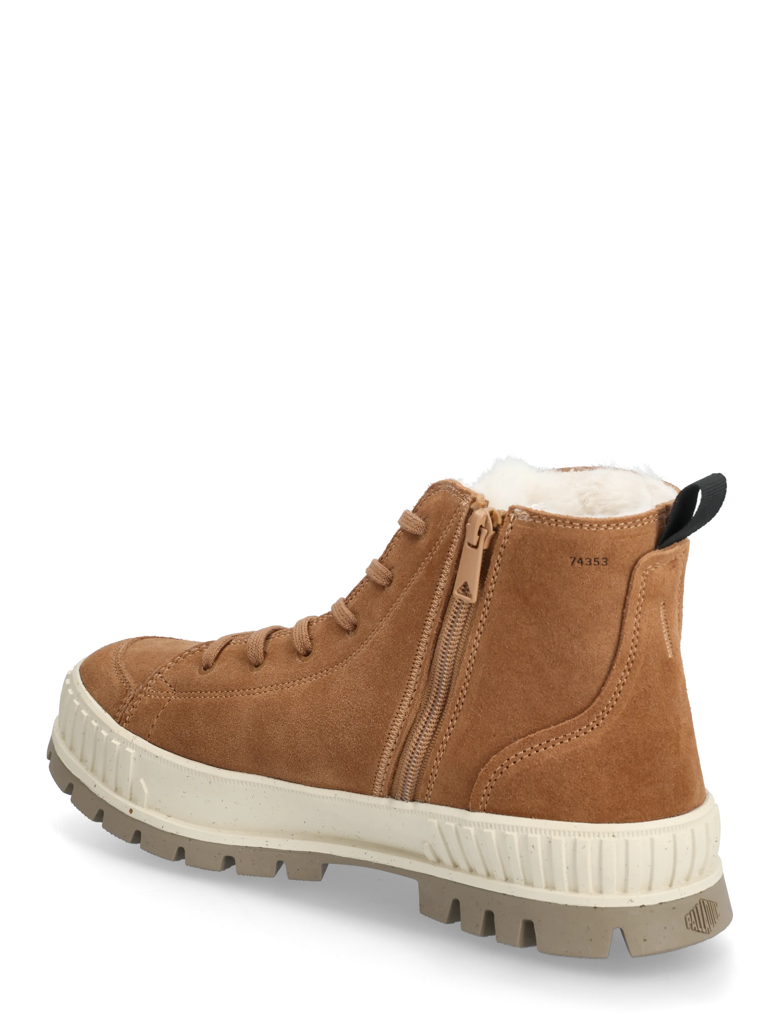 Palladium - PALLASHOCK ZIP WARM - paeltega saapad - mahogany - 2