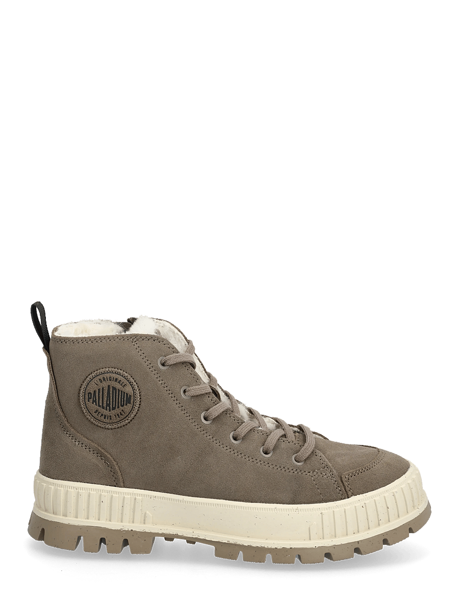 Palladium - PALLASHOCK ZIP WARM - snørestøvler - rocks - 1