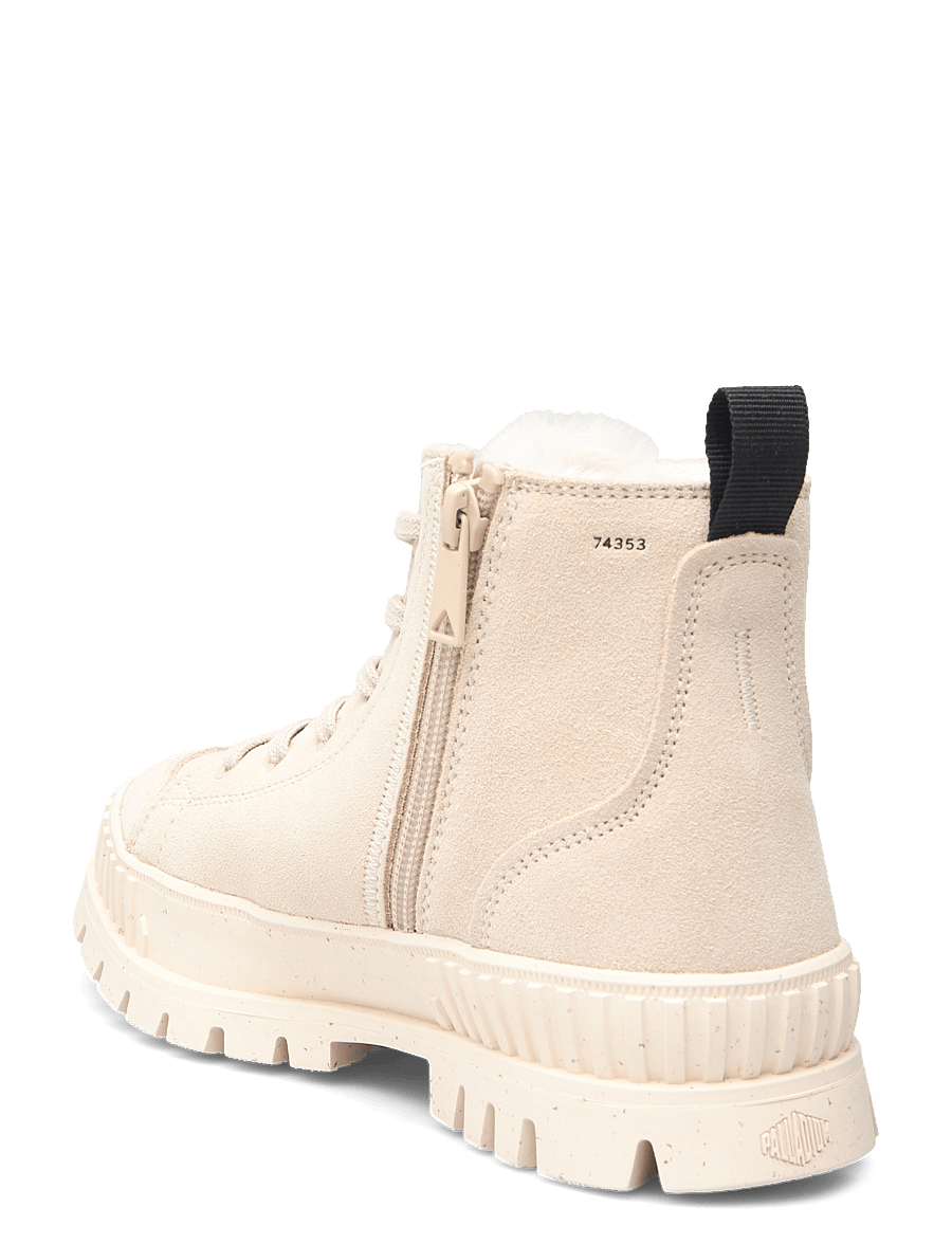 Palladium - PALLASHOCK ZIP WARM - geschnürte stiefel - sahara - 2