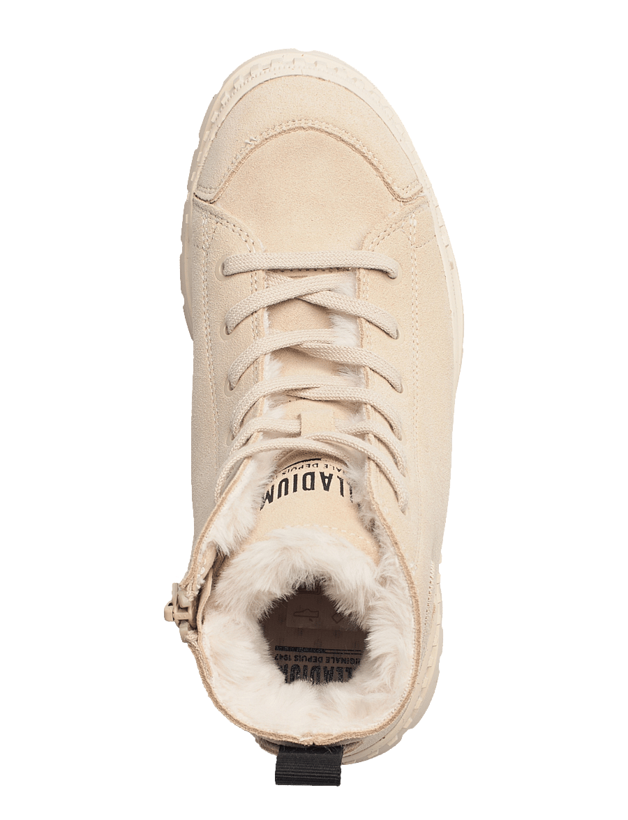 Palladium - PALLASHOCK ZIP WARM - geschnürte stiefel - sahara - 3