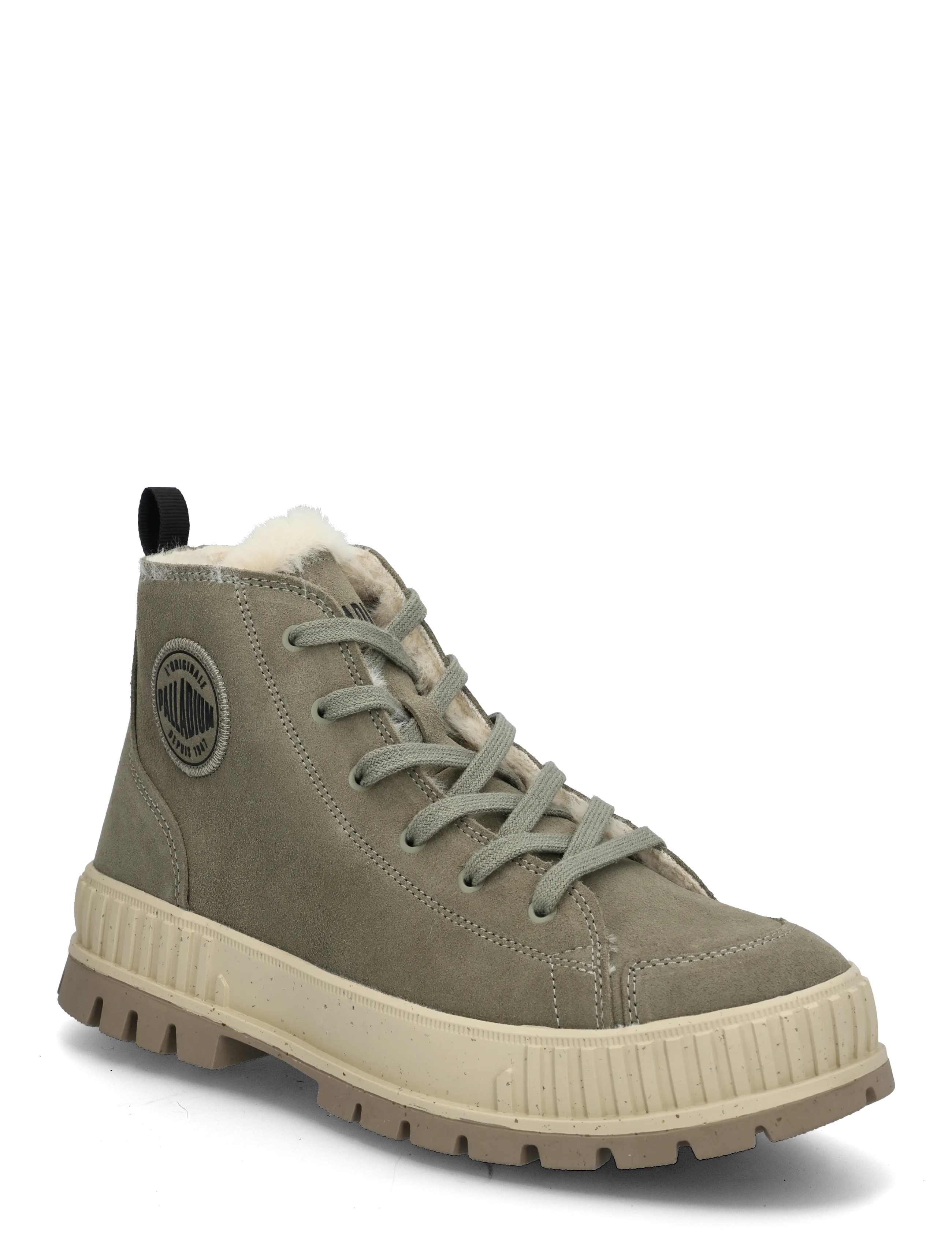 Palladium PALLASHOCK ZIP WARM - Skor - VETIVER / khaki/green