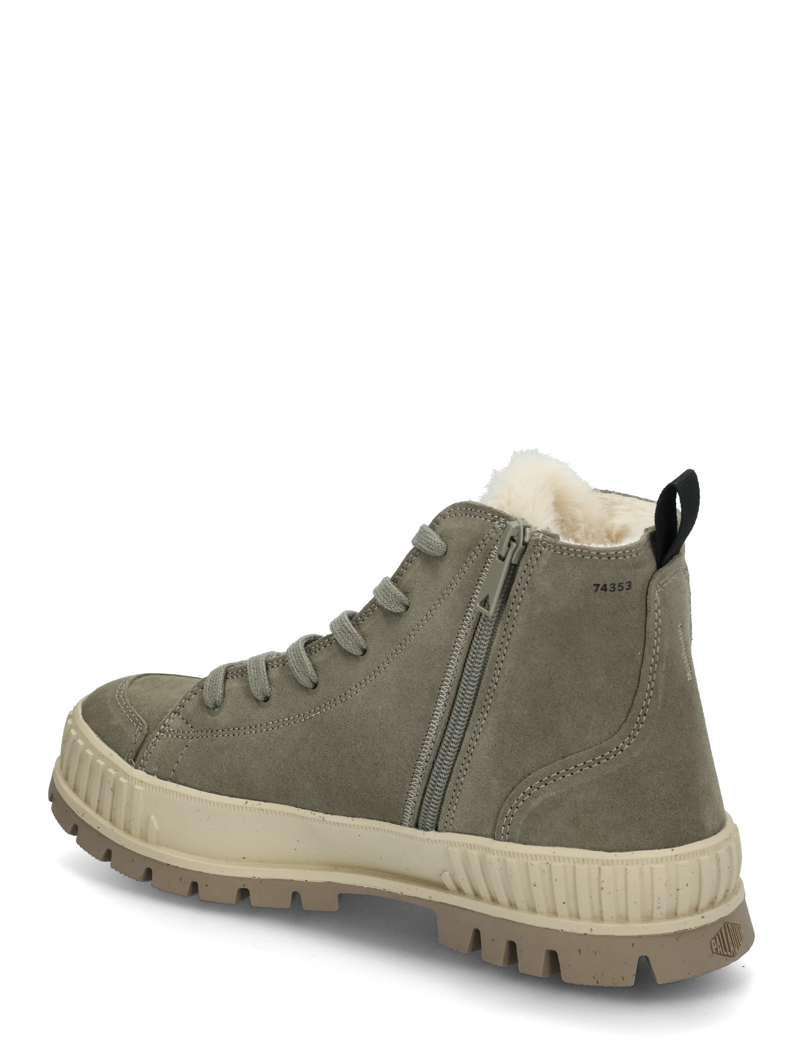 Palladium - PALLASHOCK ZIP WARM - snørestøvler - vetiver - 1