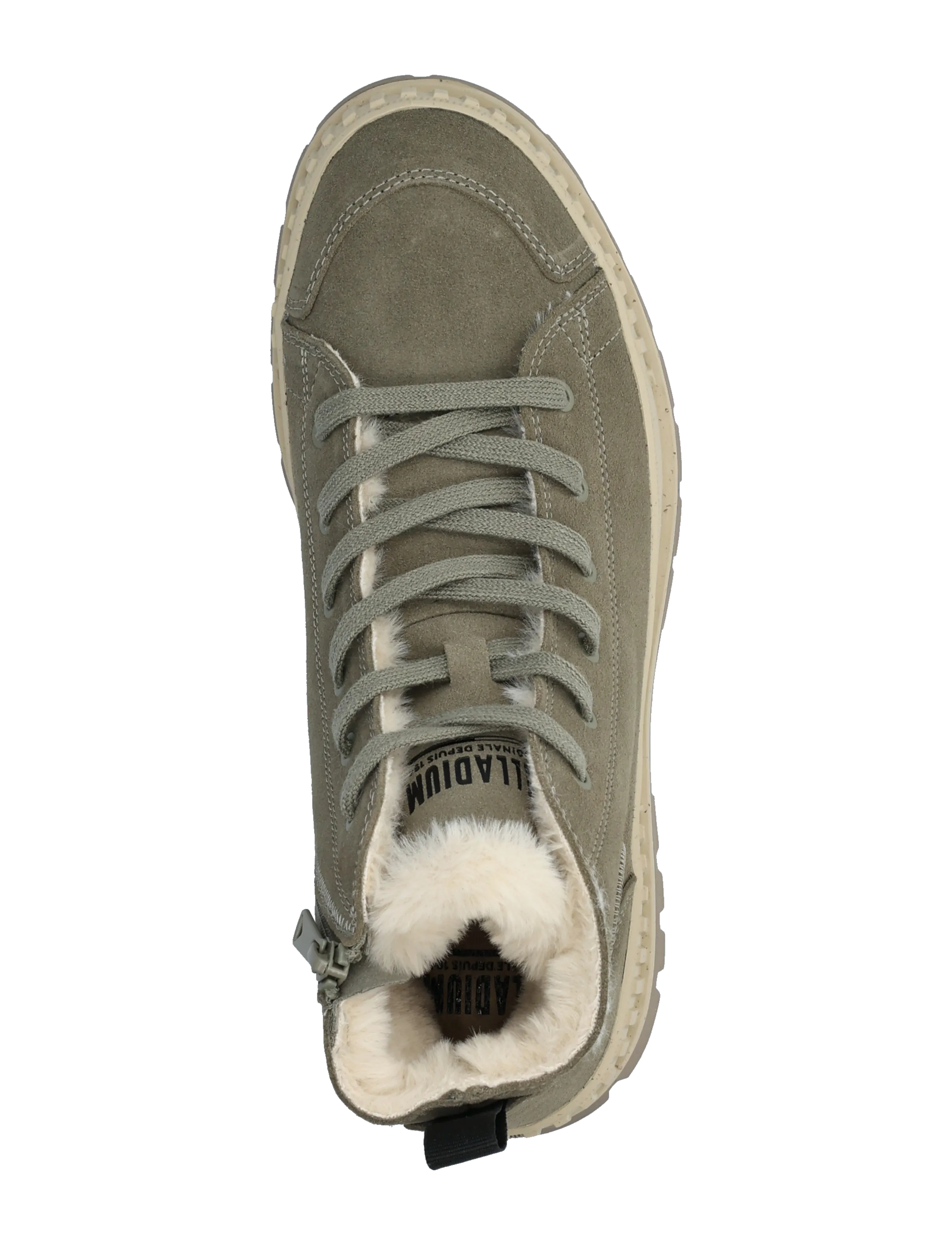 Palladium - PALLASHOCK ZIP WARM - snørestøvler - vetiver - 3