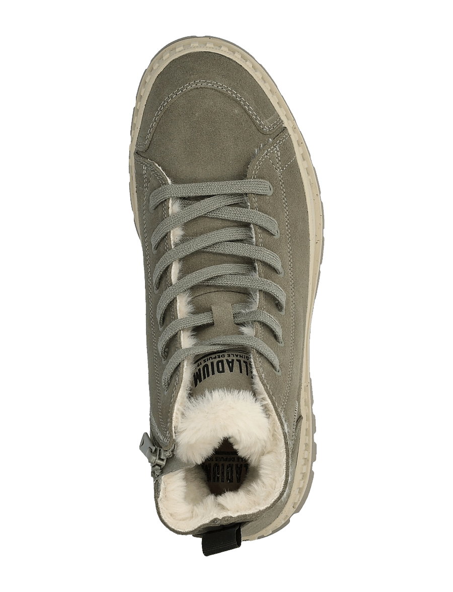 Palladium - PALLASHOCK ZIP WARM - snørestøvler - vetiver - 3
