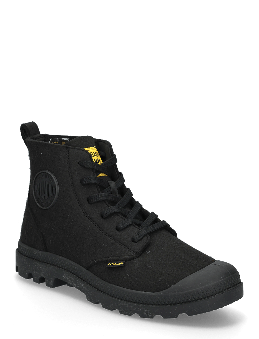 Palladium - Pampa Merino - schnürstiefel - black - 0