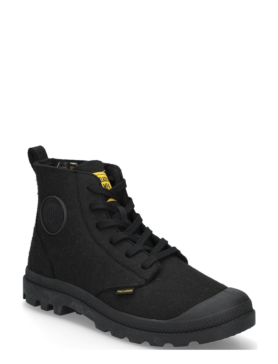 Palladium - Pampa Merino - schnürstiefel - black - 0
