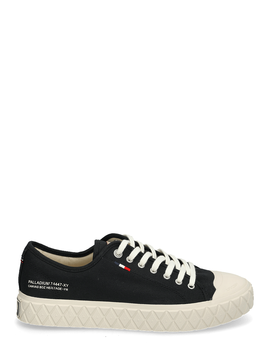 Palladium - PALLA ACE CVS ORG - low-top sneaker - black/whtcapgray - 1