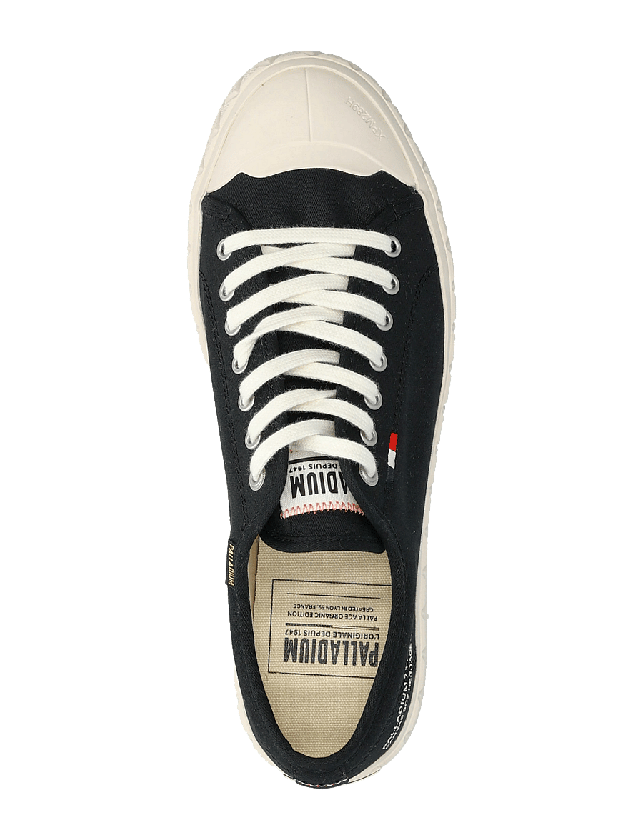 Palladium - PALLA ACE CVS ORG - low-top sneaker - black/whtcapgray - 3