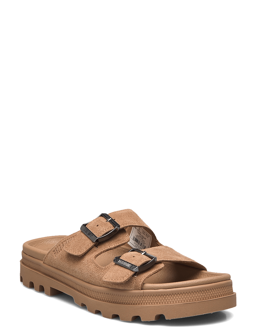 Palladium - DUNELITE RIVIERA SDE - zempapēžu sandales - dear brown - 0