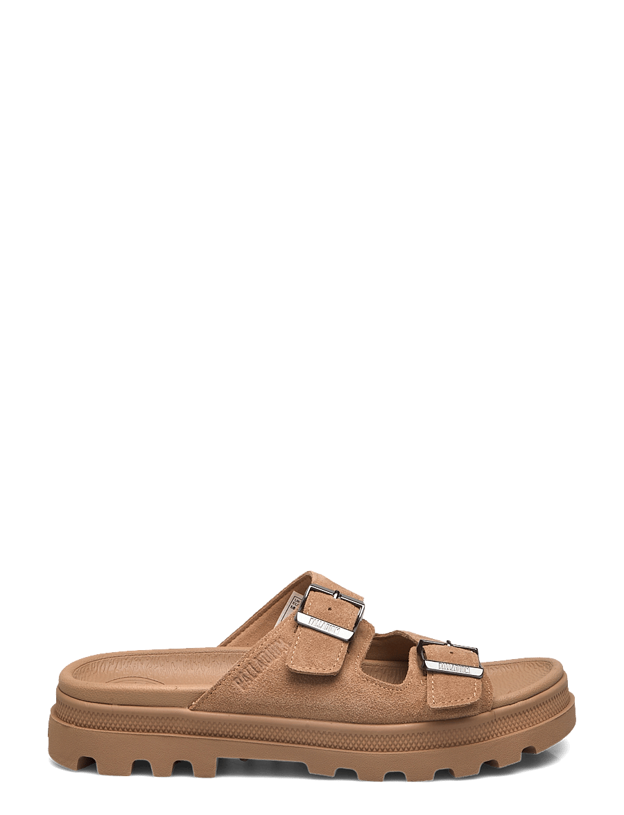 Palladium - DUNELITE RIVIERA SDE - zempapēžu sandales - dear brown - 1