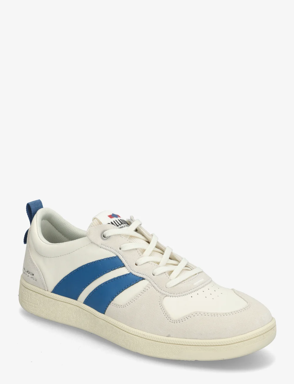 Palladium - PALLACUP FLAME LTH - låga sneakers - cream/olympianblu - 0