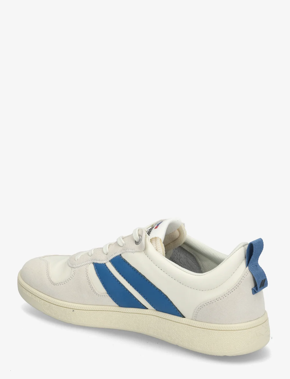 Palladium - PALLACUP FLAME LTH - låga sneakers - cream/olympianblu - 2