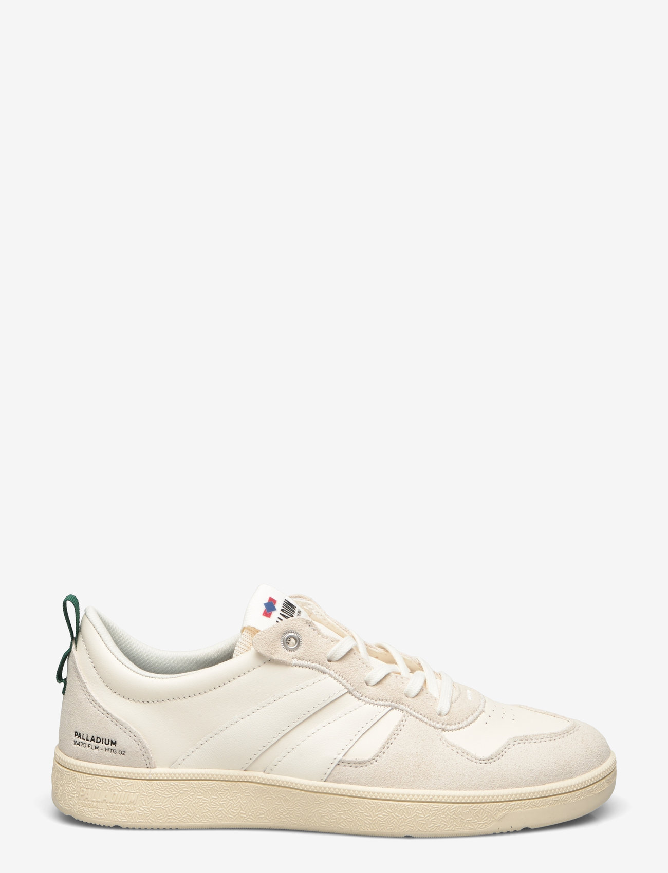 Palladium - PALLACUP FLAME LTH - niedriger schnitt - cream white - 1