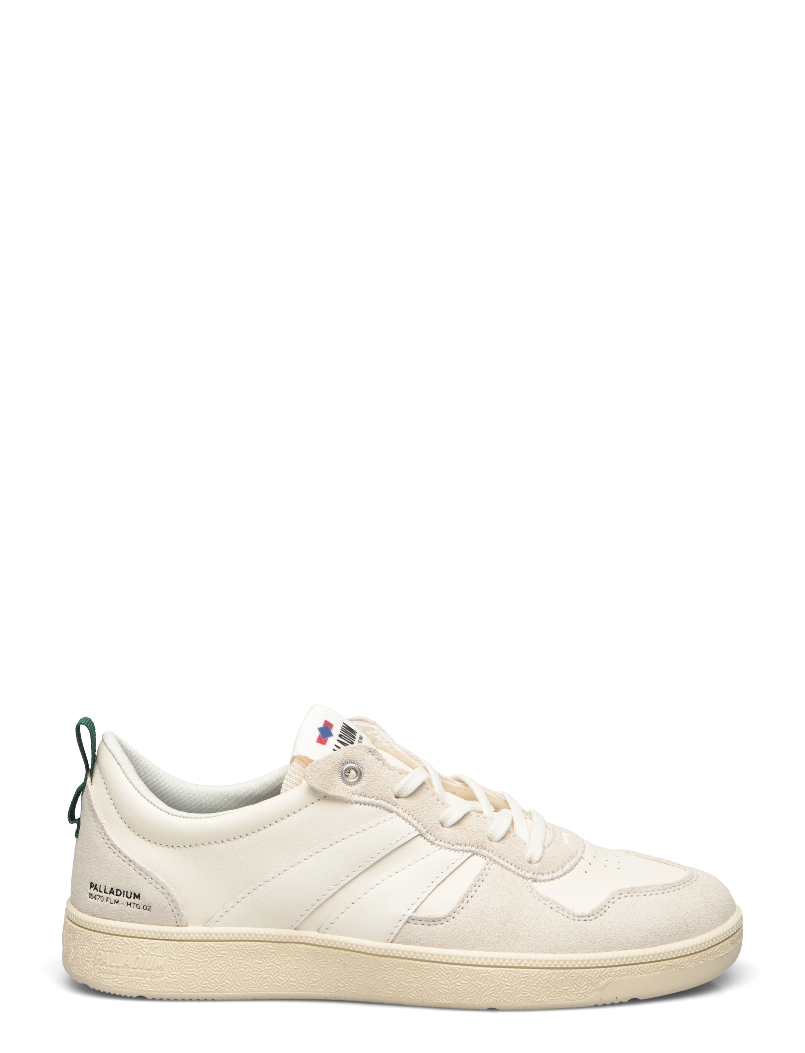 Palladium - PALLACUP FLAME LTH - lave sneakers - cream white - 1