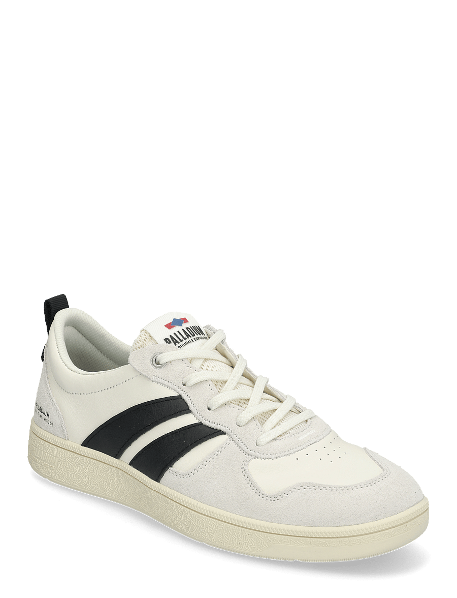 Palladium - PALLACUP FLAME LTH - låga sneakers - cream white/black - 0