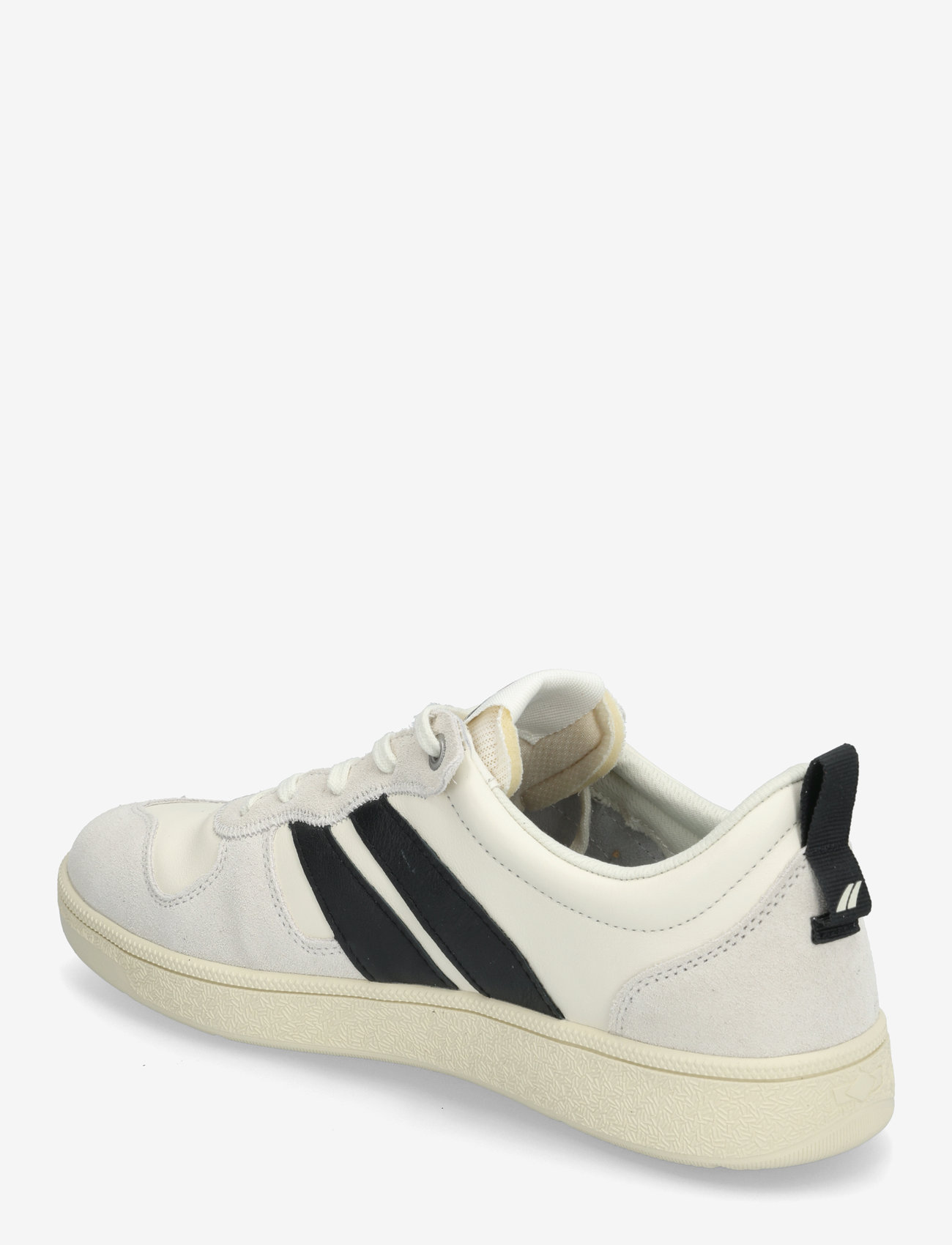 Palladium - PALLACUP FLAME LTH - low tops - cream white/black - 2