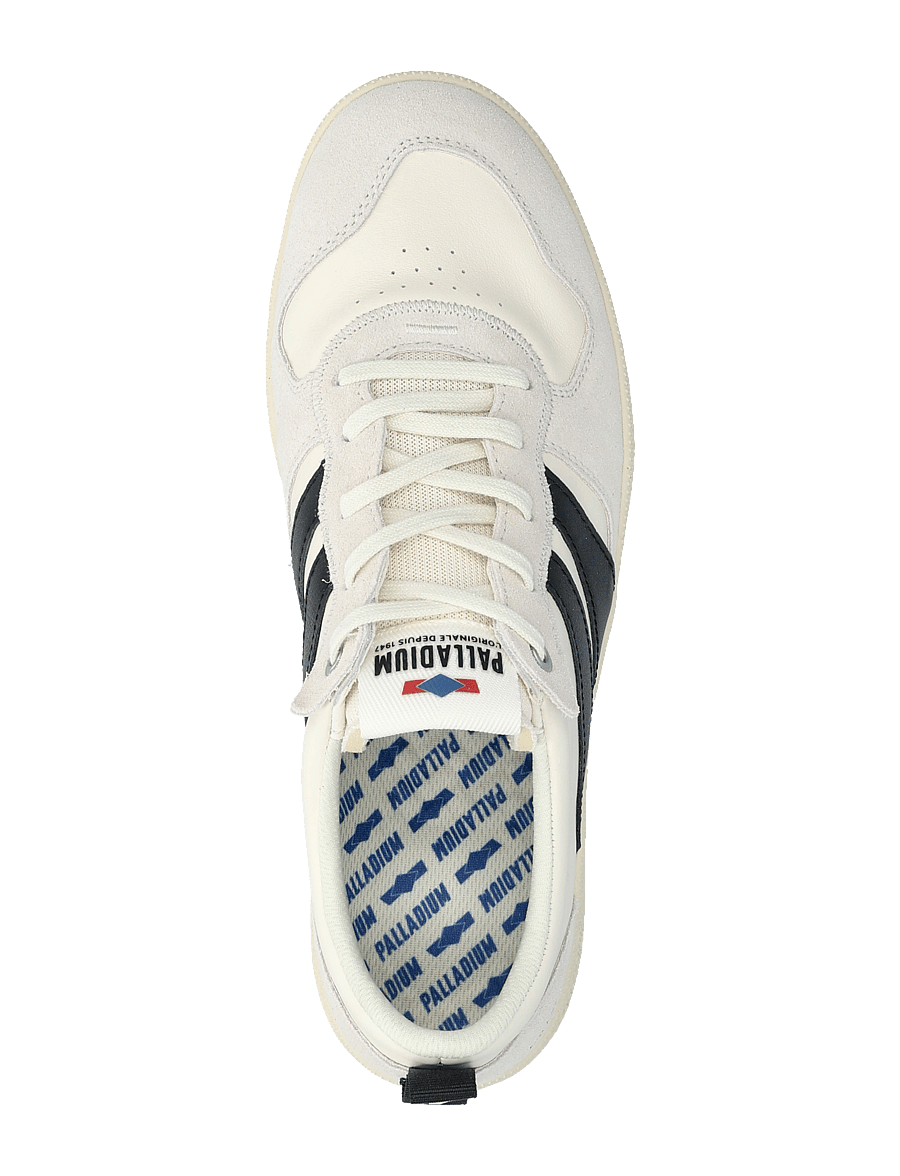 Palladium - PALLACUP FLAME LTH - låga sneakers - cream white/black - 3