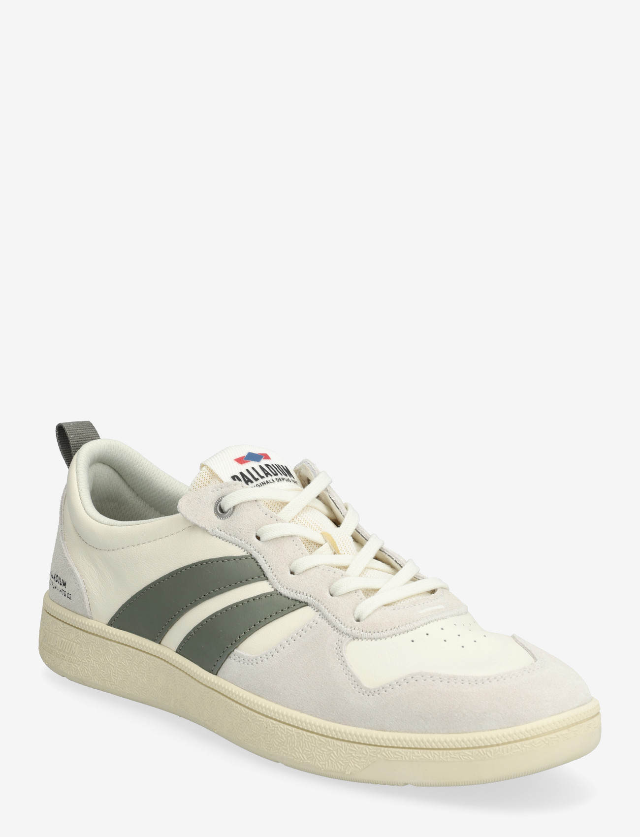 Palladium - PALLACUP FLAME LTH - lave sneakers - marshmallow/vetiver - 0