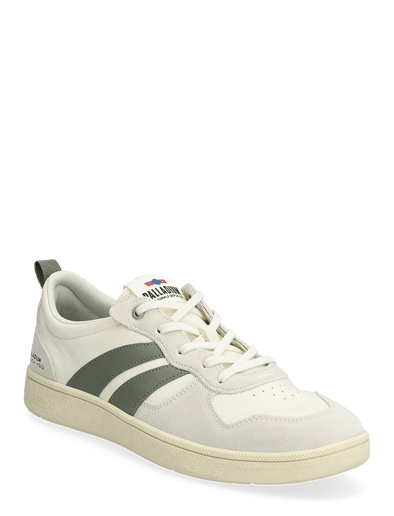 Palladium - PALLACUP FLAME LTH - lave sneakers - marshmallow/vetiver - 0